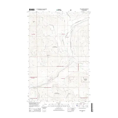2014 Map of Wolf Prairie, 2014 Print