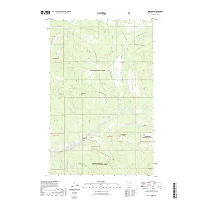 2020 Map of Wolf Prairie, 2020 Print