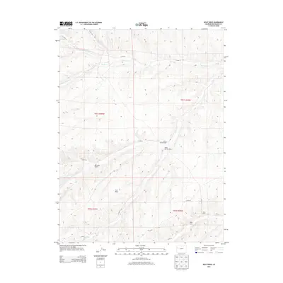 2013 Map of Wolf Ridge, 2013 Print