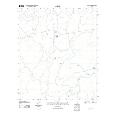 2010 Map of Wolf Ridge, 2010 Print