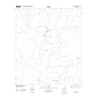 2012 Map of Wolf Ridge, 2012 Print