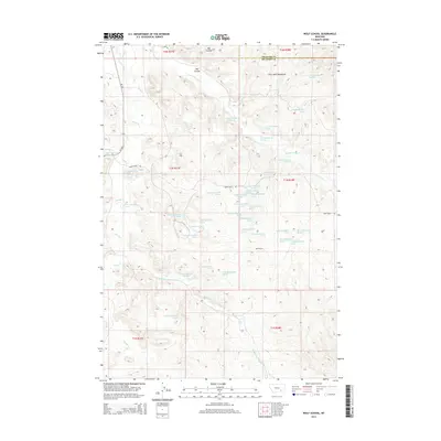 2014 Map of Wolf School, 2014 Print