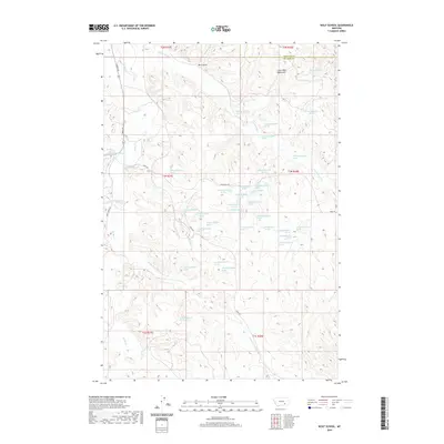 2020 Map of Wolf School, 2020 Print