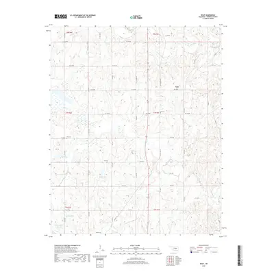 2018 Map of Wolf, 2018 Print
