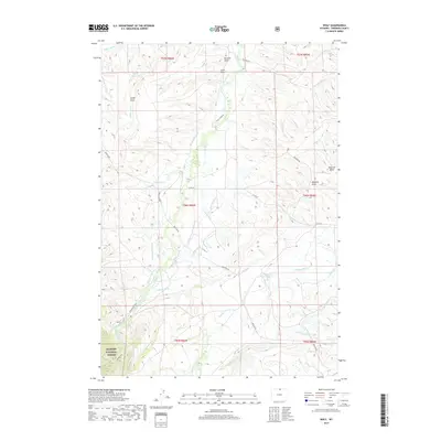 2017 Map of Wolf, 2017 Print