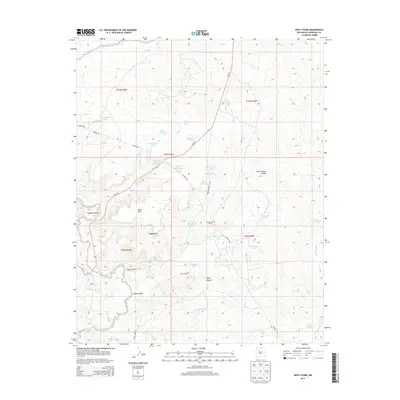 2013 Map of Wolf Stand, 2013 Print