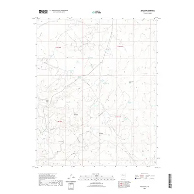 2020 Map of Wolf Stand, 2020 Print