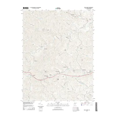 2014 Map of Wolf Summit, 2014 Print
