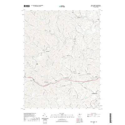 2019 Map of Wolf Summit, 2019 Print