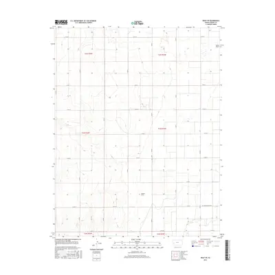 2015 Map of Wolf SW, 2015 Print