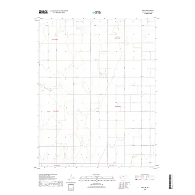 2018 Map of Wolf SW, 2018 Print