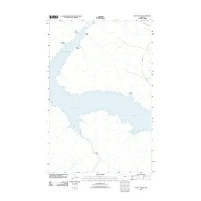 2011 Map of Wolfe Coulee, 2011 Print