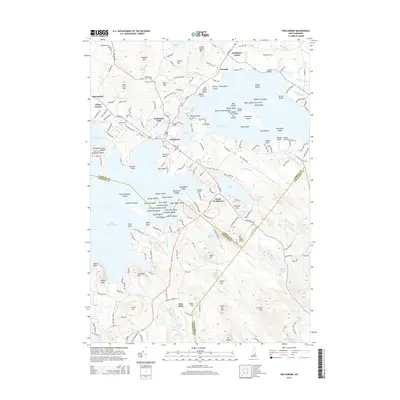 2015 Map of Wolfeboro, 2015 Print