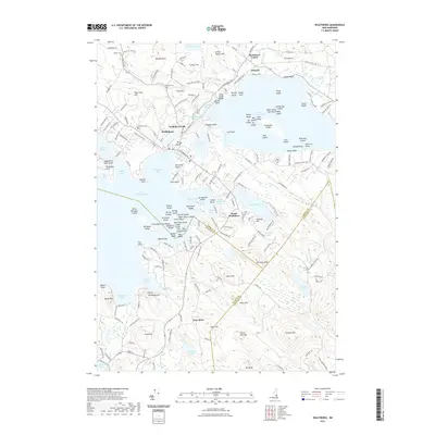2021 Map of Wolfeboro, 2021 Print
