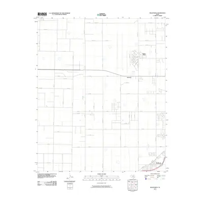2010 Map of Wolfforth, 2010 Print