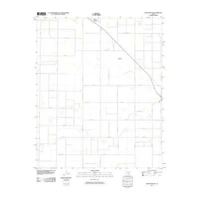 2010 Map of Wolfforth NE, 2010 Print