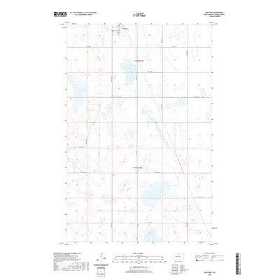 2020 Map of Wolford, 2020 Print