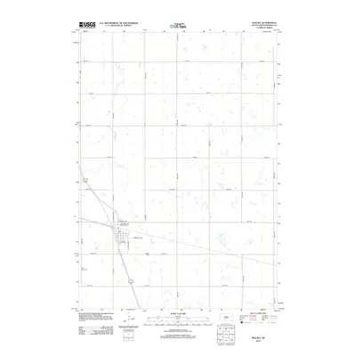 2012 Map of Wolsey, 2012 Print