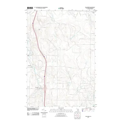 2011 Map of Wolverine, 2011 Print