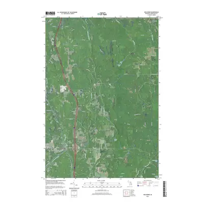 2014 Map of Wolverine, 2014 Print