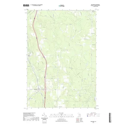 2019 Map of Wolverine, 2019 Print