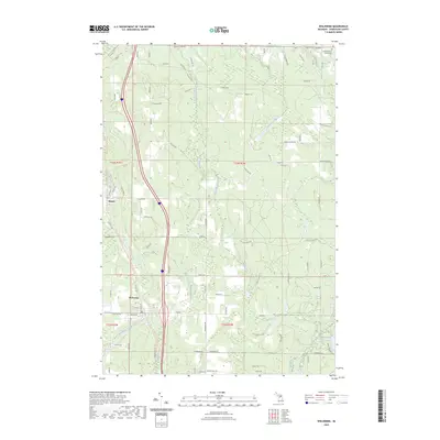2023 Map of Wolverine, 2023 Print