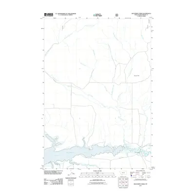 2011 Map of Wolverine Creek, 2011 Print
