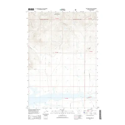 2014 Map of Wolverine Creek, 2014 Print