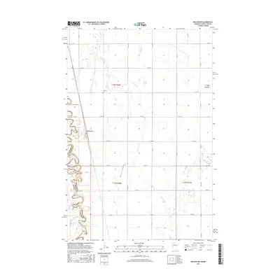 2016 Map of Wolverton, 2016 Print