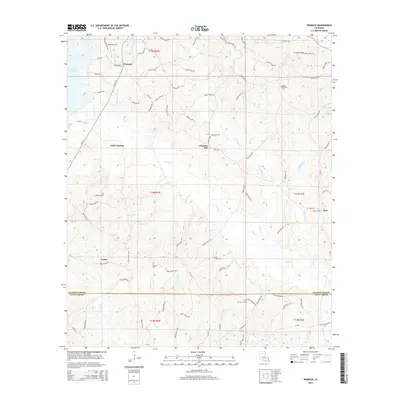 2015 Map of Womack, 2015 Print