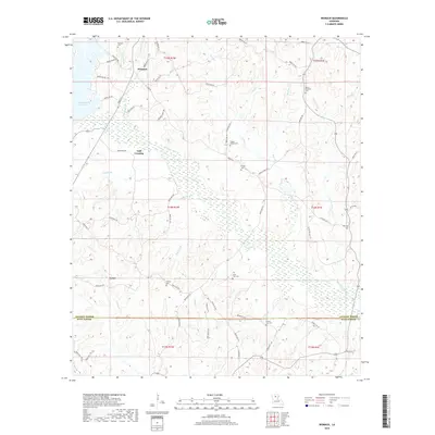 2018 Map of Womack, 2018 Print