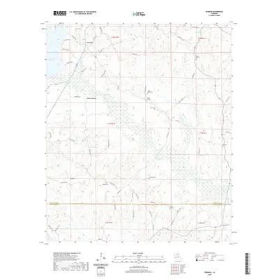 2020 Map of Womack, 2020 Print