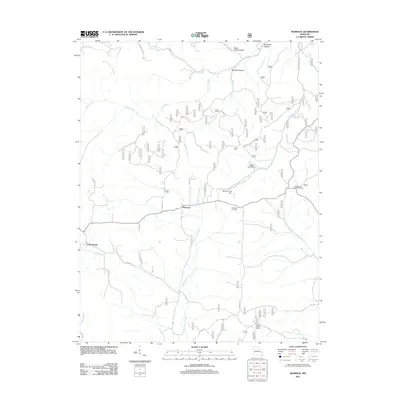 2011 Map of Womack, 2011 Print