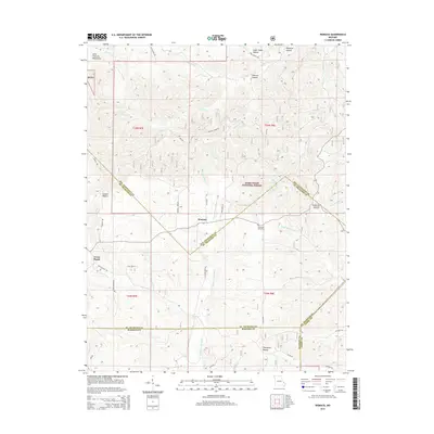 2015 Map of Womack, 2015 Print