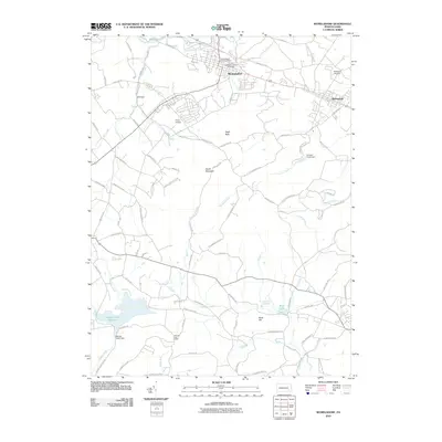 2010 Map of Womelsdorf, 2010 Print