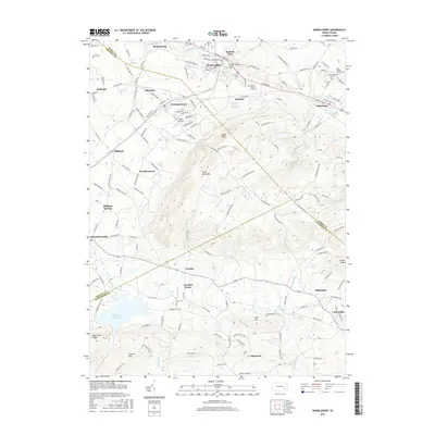 2016 Map of Womelsdorf, 2016 Print