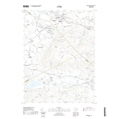 2019 Map of Womelsdorf, 2019 Print