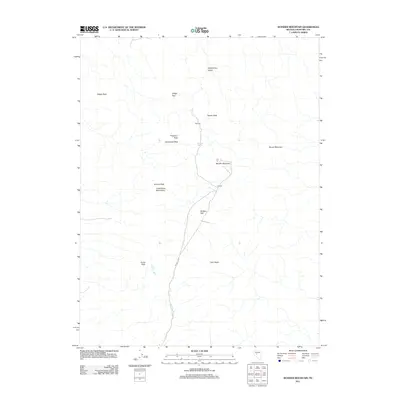 2011 Map of Wonder Mountain, 2011 Print