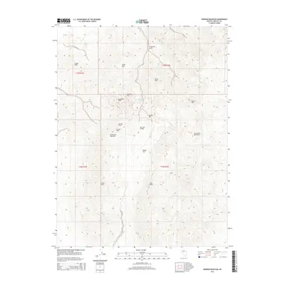 2014 Map of Wonder Mountain, 2014 Print