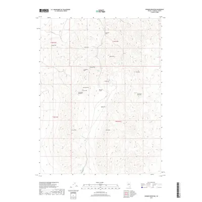 2018 Map of Wonder Mountain, 2018 Print