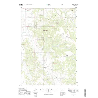 2017 Map of Wonder View, 2017 Print