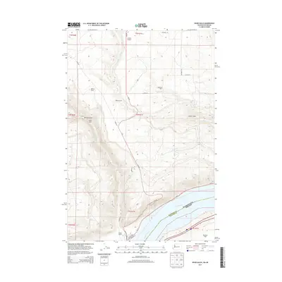 2014 Map of Wood Gulch, 2014 Print