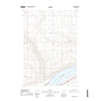 2020 Map of Wood Gulch, 2020 Print