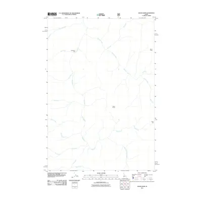 2011 Map of Wood Hump, 2011 Print