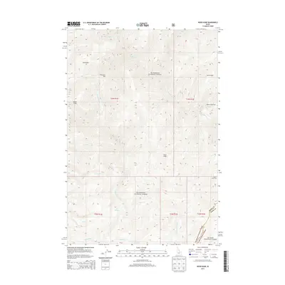 2013 Map of Wood Hump, 2013 Print
