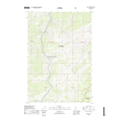 2020 Map of Wood Hump, 2020 Print