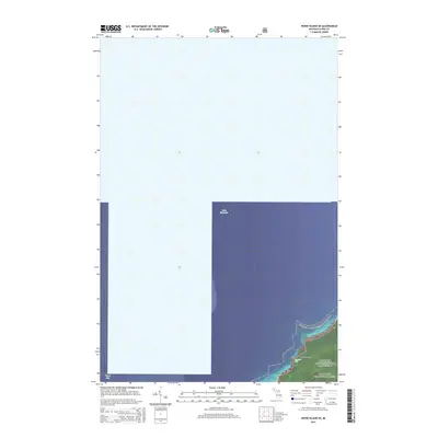 2014 Map of Wood Island SE, 2014 Print
