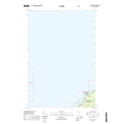 2019 Map of Wood Island SE, 2019 Print