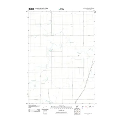 2010 Map of Wood Lake NW, 2010 Print