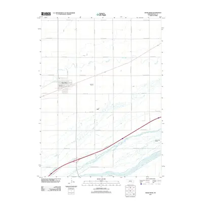 2011 Map of Wood River, 2011 Print